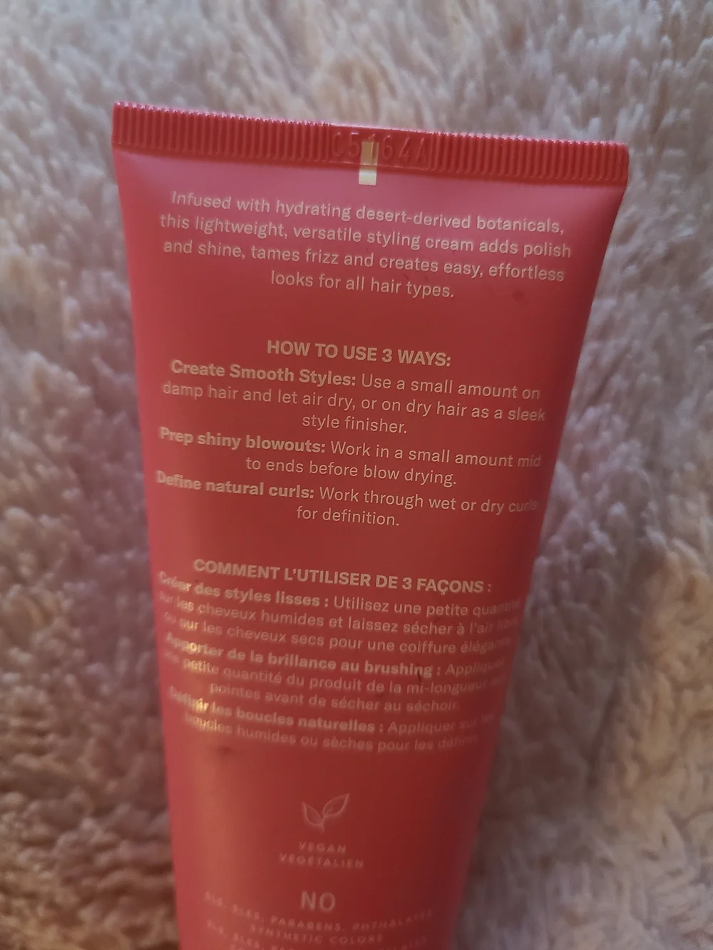 DAE Cactus Fruit 3-In-1 Styling Cream - Smooths Styles & Preps Blowouts Adds po
